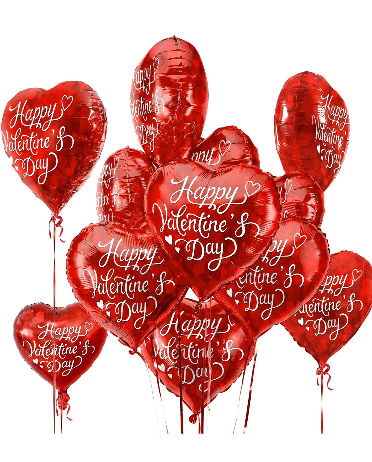 Valentine’s Day Heart Balloons - Love Pack