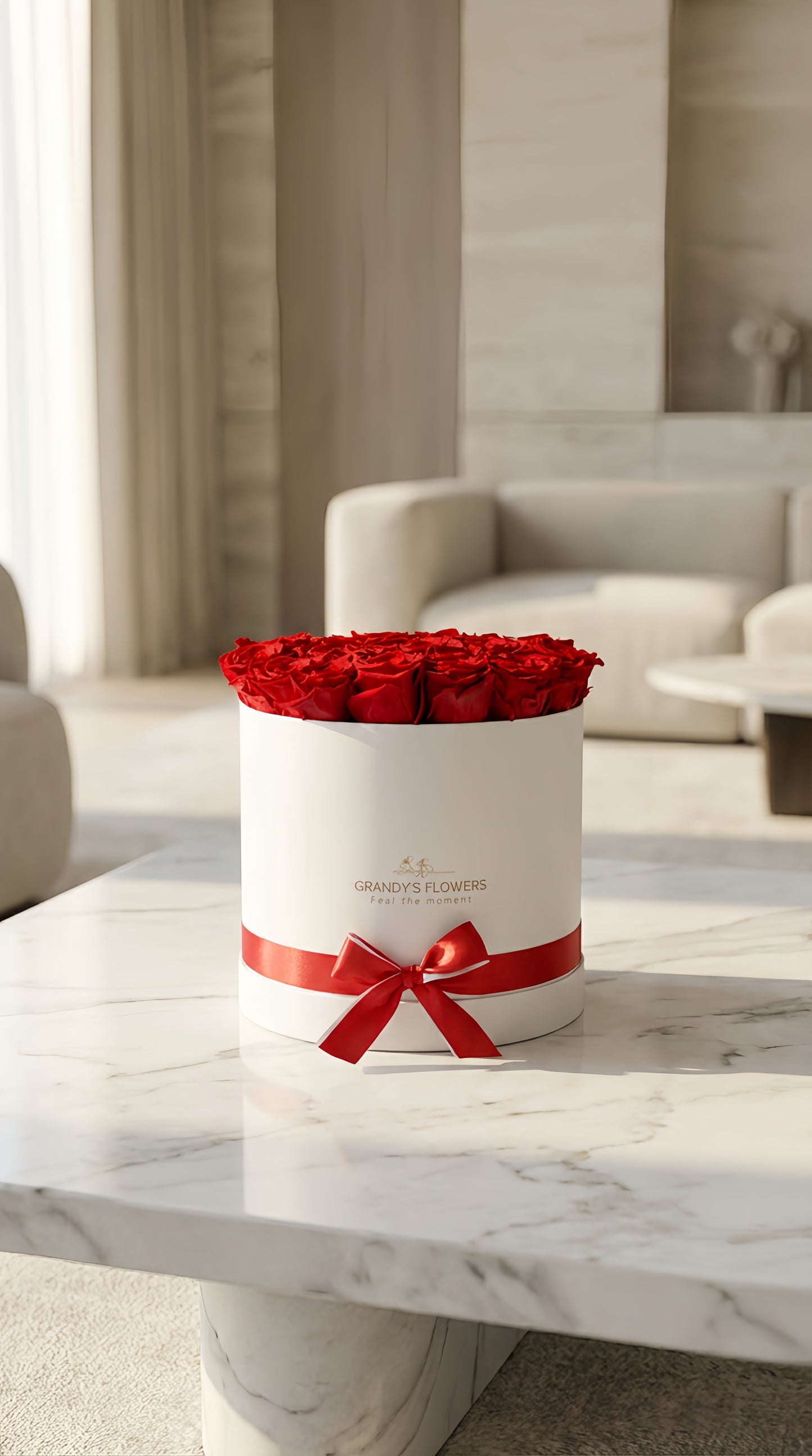 White Round Box Exclusive