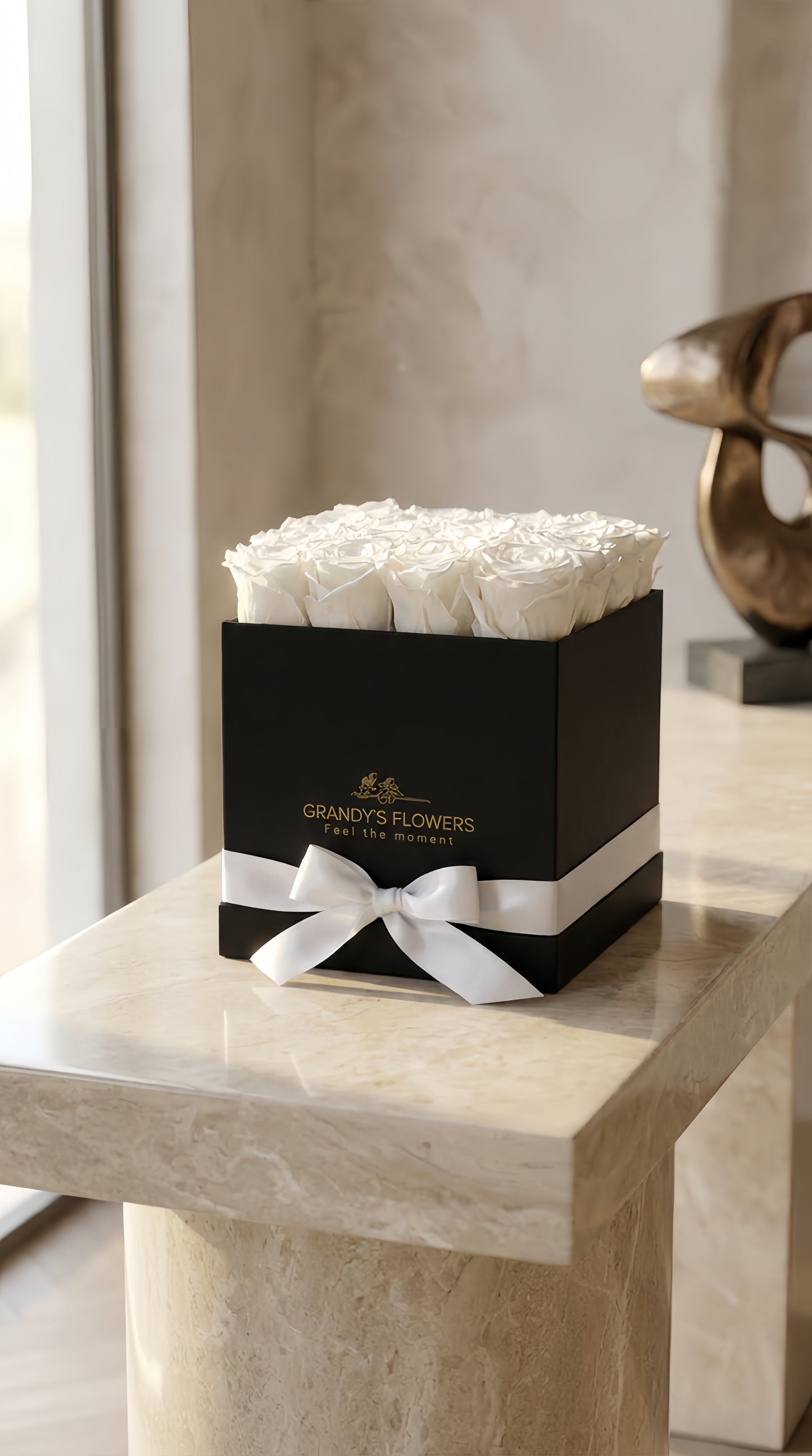 Black Square Box Traditional