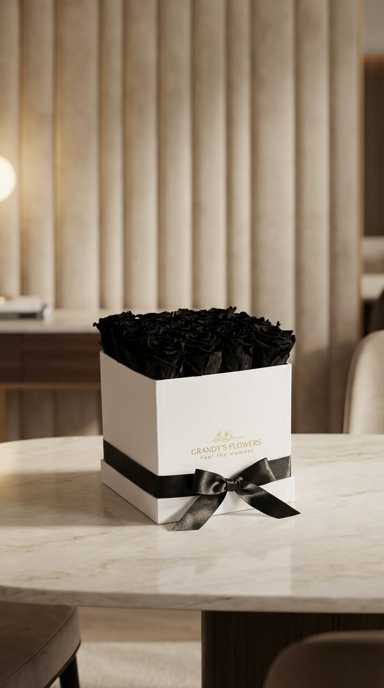 White Square Box Traditional