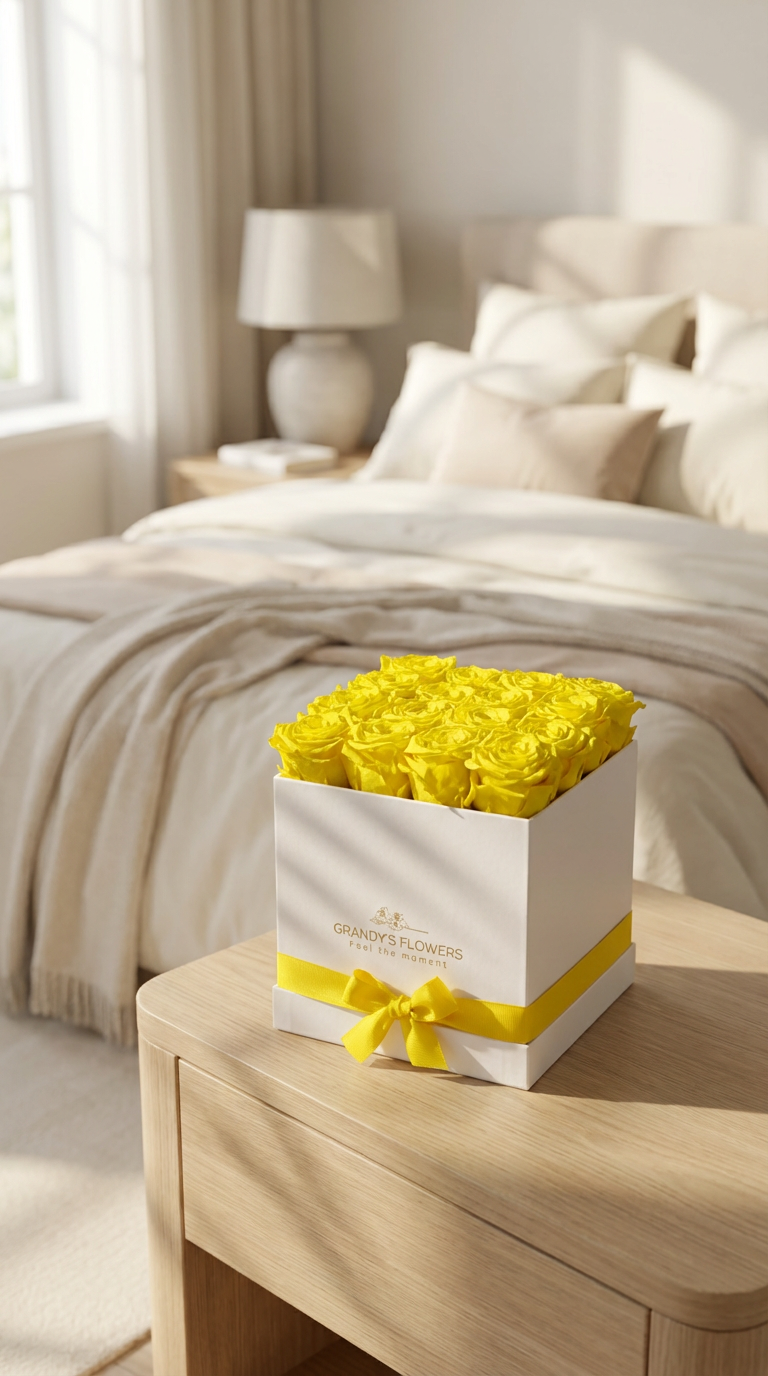 White Square Box Traditional